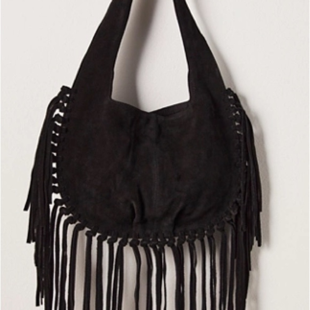 Free People Riley Suede Bag